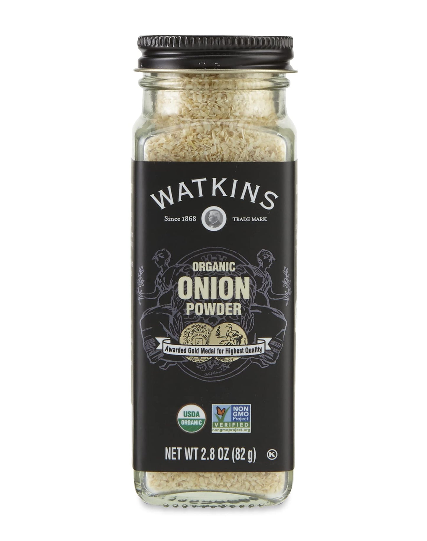Watkins Gourmet Organic Spice Jar, Onion Powder, 2.8 Oz