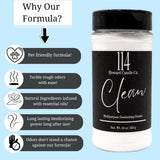 Carpet Deodorizer & Freshener Powder - Upholstery, Couch & Rug Odor Eliminator for Strong Odor & Pet Urine | Baking Soda Formula | Clean Cotton Scent
