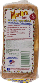Martin's Famous Pastry Potato Bread Variety Pack- 18 oz. Bags (2 Loaves)