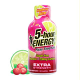 5-hour ENERGY CRANBERRY LIME Flavor, 6 Count, 1.93 Fl Oz Energy Shot, Extra Strength, Sugar Free