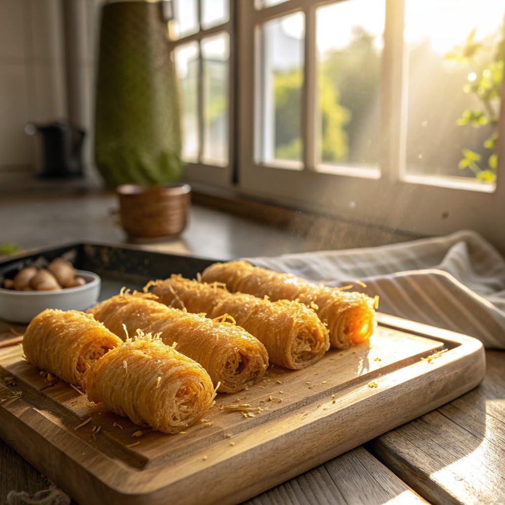 Toasted Kataifi Pastry for Dubai Chocolate | 7 oz (200g) | Ready to Use Crispy Kadayif Shredded Fillo Dough