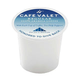 Cafe Valet Folds of Honor Dark Roast Coffee Pods, 80 Count - Contributing to Military Family Scholarships