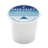Cafe Valet Folds of Honor Dark Roast Coffee Pods, 80 Count - Contributing to Military Family Scholarships