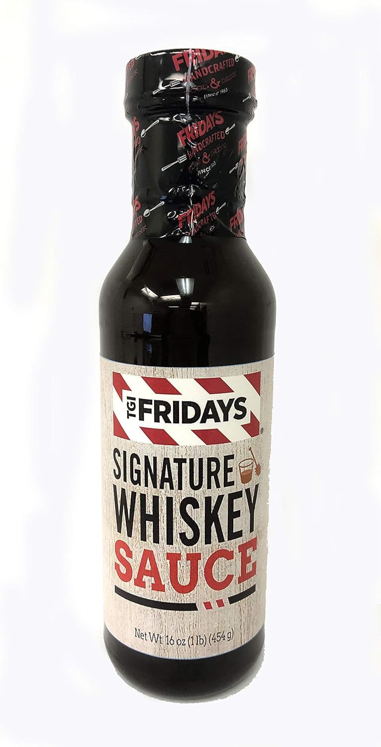 T.G.I. Friday's Signature Whiskey Sauce, BBQ Sauce, 16 Ounce - Pack of 1