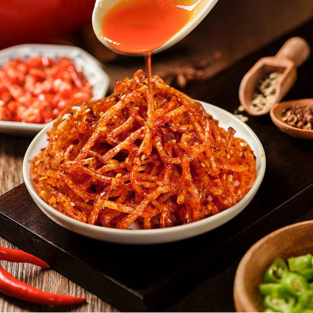 Handmade spicy strips?Mala spicy silk latiao,Chinese Spicy Snack????????spicy mala spicy silk latiao, Konjac cool, snack spicy silk, Big gluten,hot