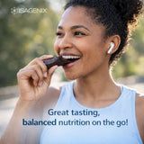 Isagenix Plant-Based IsaLean Protein Bar - Naturally Sweetened Energy Source - Protein Bar with 17g of Pea Protein & 6g of Fiber - Muscle Recovery