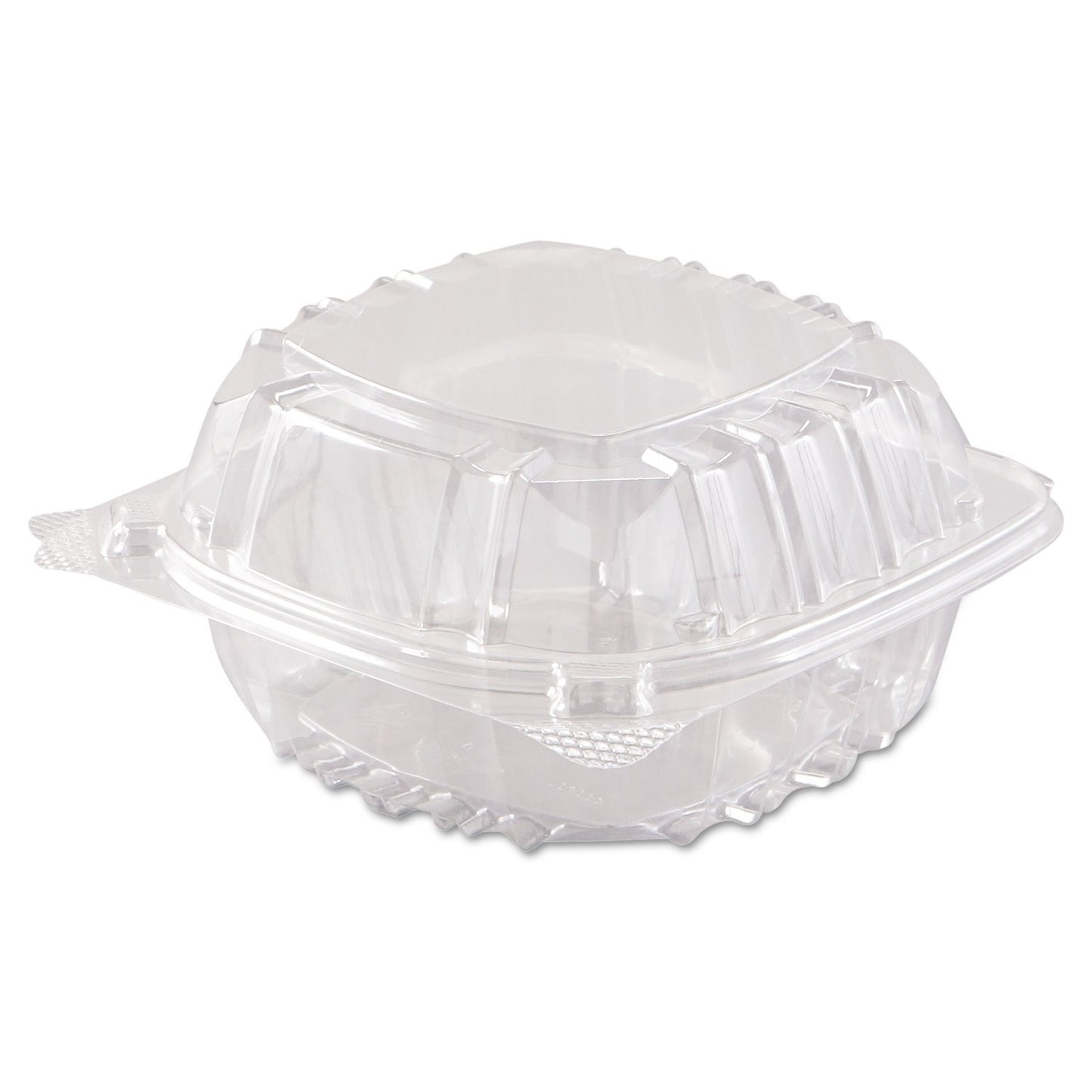 DCCC57PST1 - Clearseal Plastic Sandwich Hinged Container, 6 X 5-4/5 X 3, Clear, 125/pack