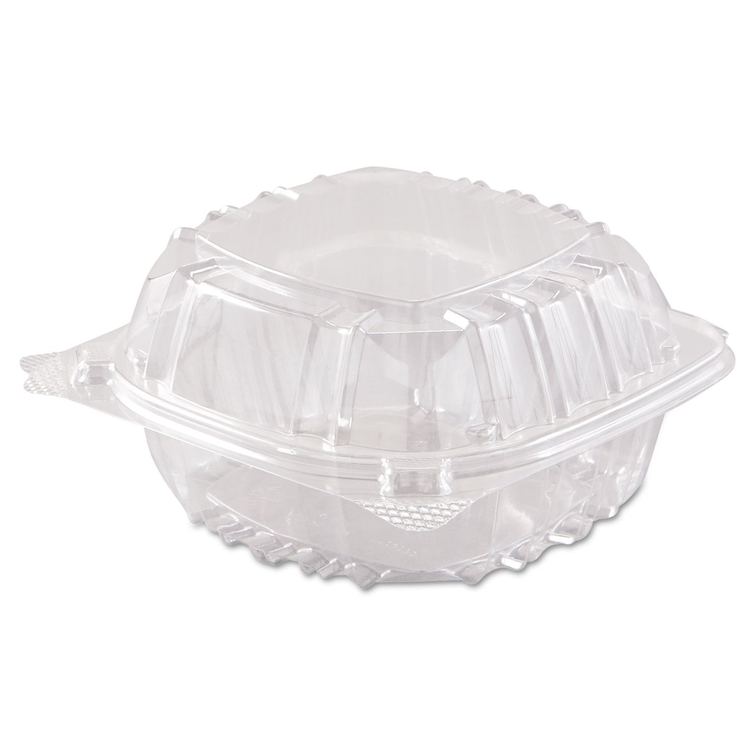 DCCC57PST1 - Clearseal Plastic Sandwich Hinged Container, 6 X 5-4/5 X 3, Clear, 125/pack