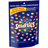 Nestle Chocolate Smarties Pantry Size 1kg/2.2lb Bag, {Imported from Canada}