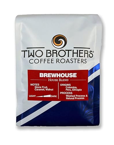 Two Brothers Coffee Roasters, Brewhouse Blend - 12oz - Whole Bean