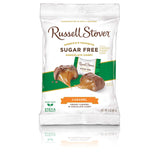 Russell Stover Sugar Free Creamy Caramels in Chocolate Candy, 3 Ounce Bag, Pack of 2