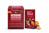 Antioxidant Juice Powder Drink Mix with Fiber - Red Fruit & Vegetable Blend (Beet, Acai & Berry), No Added Sugar, 10 Stick Packs | TrueBlend