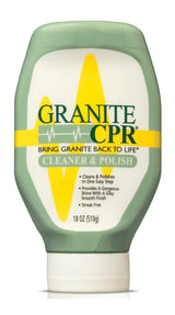 Granite CPR (Value 2-Pack of 18oz Bottles) - 2-in-1 Cleaner & Polish is Gentle Enough for Daily Use & Tough Enough to Restore Granite, Marble, & Stone