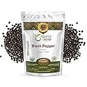 Organic Way Whole Black Pepper (Black Tellicherry Peppercorn) - Grinder Refill | Adds Flavour | Organic & Kosher Certified | Non GMO & Gluten Free |