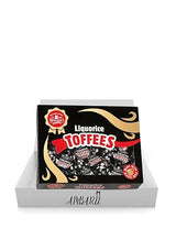 AMBARII Walker's Nonsuch Liquorice Toffees Gift Box 350g, Traditional English Confectionery