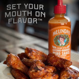 Melinda’s Wing Connoisseur Collection - Craft Wing Sauce & Condiment Set for Buffalo Wings - With Creamy Style Cayenne Habanero, Thai Sweet Chili