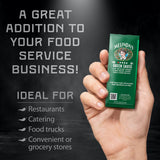 Melinda’s Green Sauce Packets - 200 Count (.42 Oz Each) - Hot Sauce Packets Single Serve for Travel, Party, Business - Convenient Individual Condiment