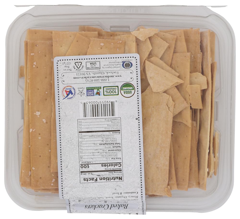 Sea salt mediterranean crackers (3 pack)