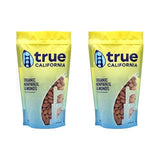 True California Organic Nonpareil Whole Almonds (1 LB x 2 Pack) Natural & Unsalted, Raw, Not Roasted, Shelled, Vegan & Gluten-Free