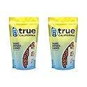 True California Organic Nonpareil Whole Almonds (1 LB x 2 Pack) Natural & Unsalted, Raw, Not Roasted, Shelled, Vegan & Gluten-Free