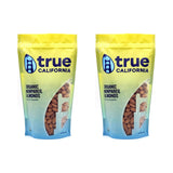 True California Organic Nonpareil Whole Almonds (1 LB x 2 Pack) Natural & Unsalted, Raw, Not Roasted, Shelled, Vegan & Gluten-Free