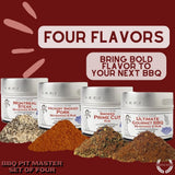 Gustus Vitae | BBQ Pit Master Collection | All Natural Gourmet Seasonings