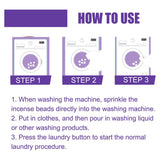 Lavender Laundry Beads, Scent Booster Beads, for Washer for Home Bathroom Long-Lasting Fresh Clean Great Smelling Clothes