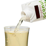 Coconut Water Organic Coconut Water No Sugar Added 11.1 Fl Oz, 12 Ct With a Scooply Reusable Straw (Color May Very)