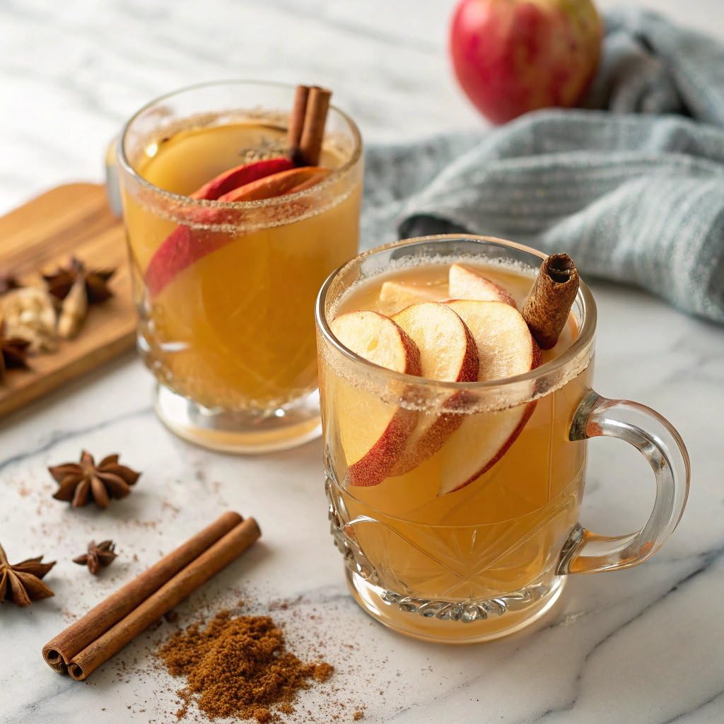 Craftmix Spiked Apple Cider Cocktail & Mocktail Drink Mixer, Skinny Mixes - Water Flavoring Packets - Made With Real Fruit - Vegan, Low-Carb