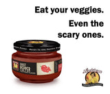 Ghost Pepper - Louisiana Pepper Exchange - Fresh Pepper Replacement (Ghost Pepper Puree) 1 Jar - Plant-Based, Gluten-Free, Simple Ingredients. Super