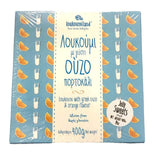 Loukoumiland Greek Delights "Loukoumi", Ouzo & Orange flavor, 400gr
