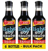 Amoy Soy Sauce Light 150 ml (Pack of 6)