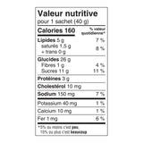 Bear Paws Maple - Peanut Free Portion Packed Kids Soft and Delicious Cookies with Real Quebec Maple Syrup 240g Single Pack