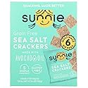 Sunnie, Crackers Sea Salt 6Ct Multipack, 0.9 Ounce