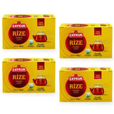 ÇAYKUR Rize Turist Black Tea, Large Tea Bags for Teapot Brew, Bright Red, Loose Leaf, Individually Wrapped 40 Bags, 200 gr / 7.05 Oz (Pack of 4)