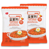 Yopokki Instant Rabokki Cup - Korean Tteokbokki Rice Cakes with Ramen Noodles, Quick & Easy Korean Street Food, Asian Snacks for College Dorms (2