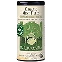 The Republic of Tea - Organic Mint Fields Herbal Tea Bags, Caffeine Free, 36 Servings