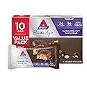 Atkins Endulge Caramel Nut Chew Bar, Low Sugar Snack, Dessert Bar, High Fiber Bar 1g Sugar, 10 Count