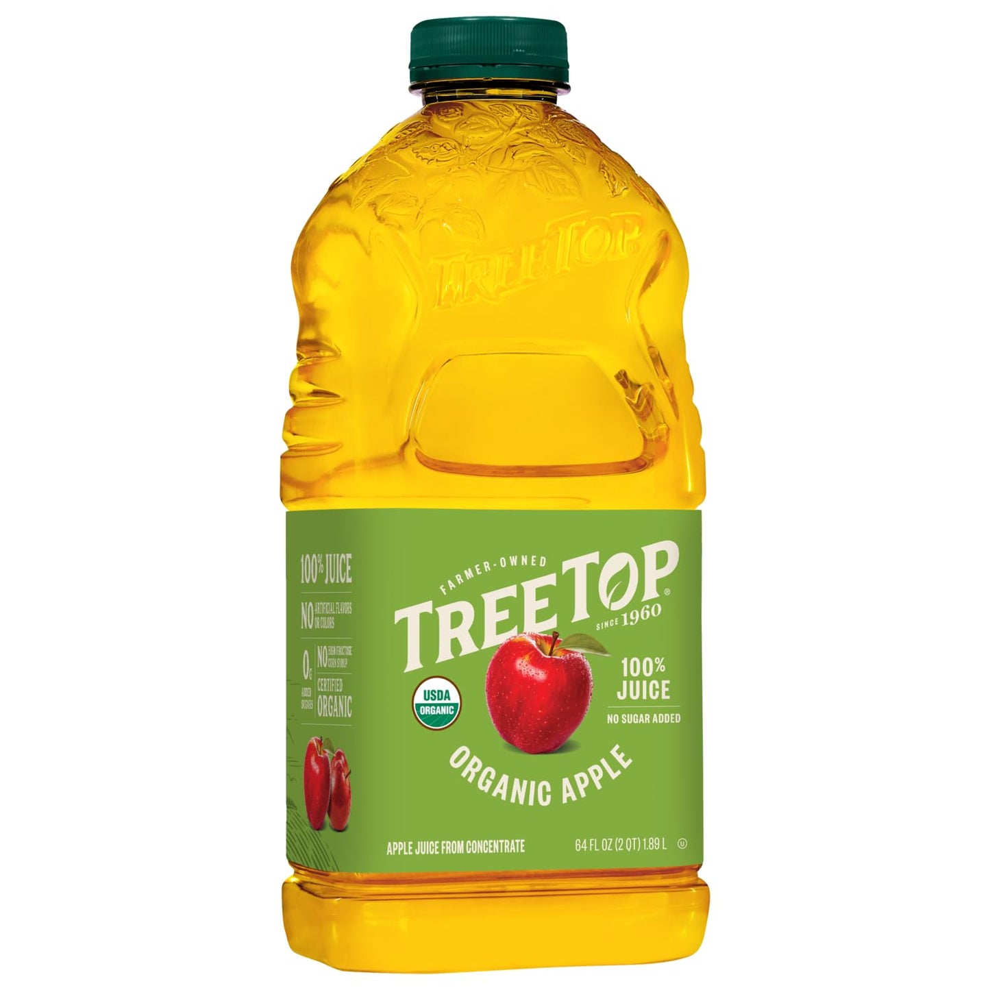 Tree Top Organic Apple Juice, 64 Fl Oz (Pack of 1)