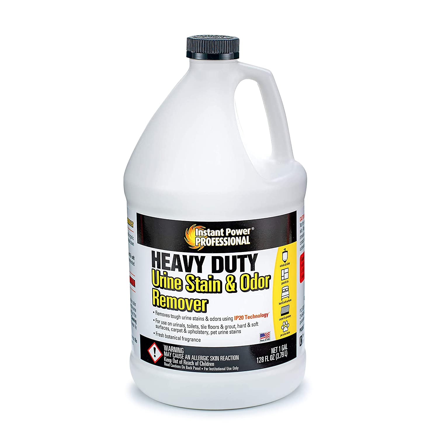 Instant Power Professional Heavy Duty Urine Stain & odor Remover, 128 Fl Oz