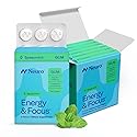 Neuro Energy & Focus Gum - Caffeine Gum with 40mg Natural Caffeine & L-Theanine - Nootropic Energy Supplement with B Vitamins - Sugar Free, Vegan