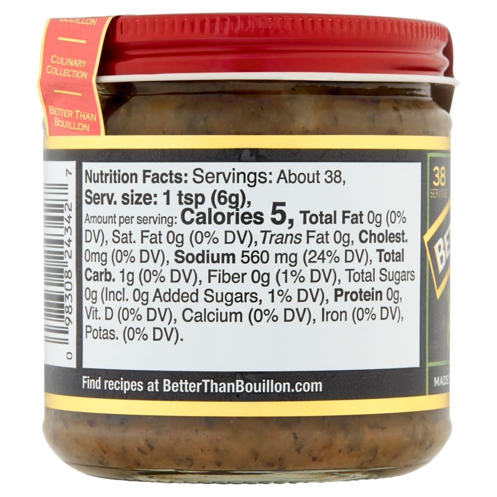 Better Than Bouillon Base Variety Pack, 1 Premium Baked Ham Base, 1 Culinary Collection Italian Herb Base, 1 Premium Turkey Base, 8 Ounce Jars (Pack