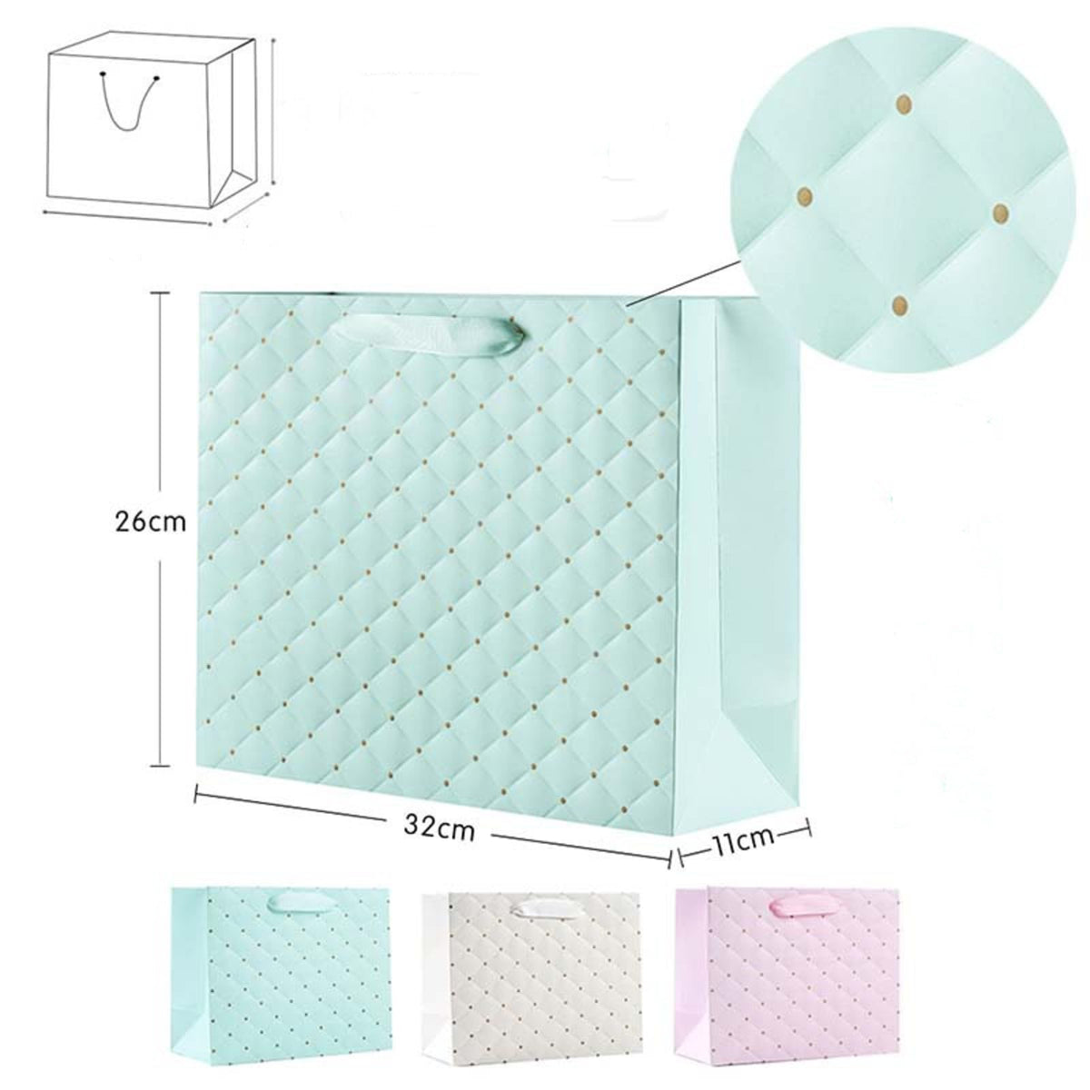 JCAKES Gift packaging bag birthday gift gift gift gift packaging gift bag paper bag
