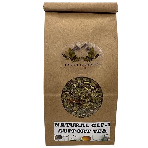 Natural GLP-1 Support Organic Herbal Tea Blend 4 oz Yerba Mate Blend