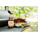 Head Country Sugar Free Bar-B-Q Sauce, Apple Habanero | Gluten Free BBQ Sauce With No Allergens & Zero Sugar | Sweet Apple & Spicy Habanero BBQ Sauce