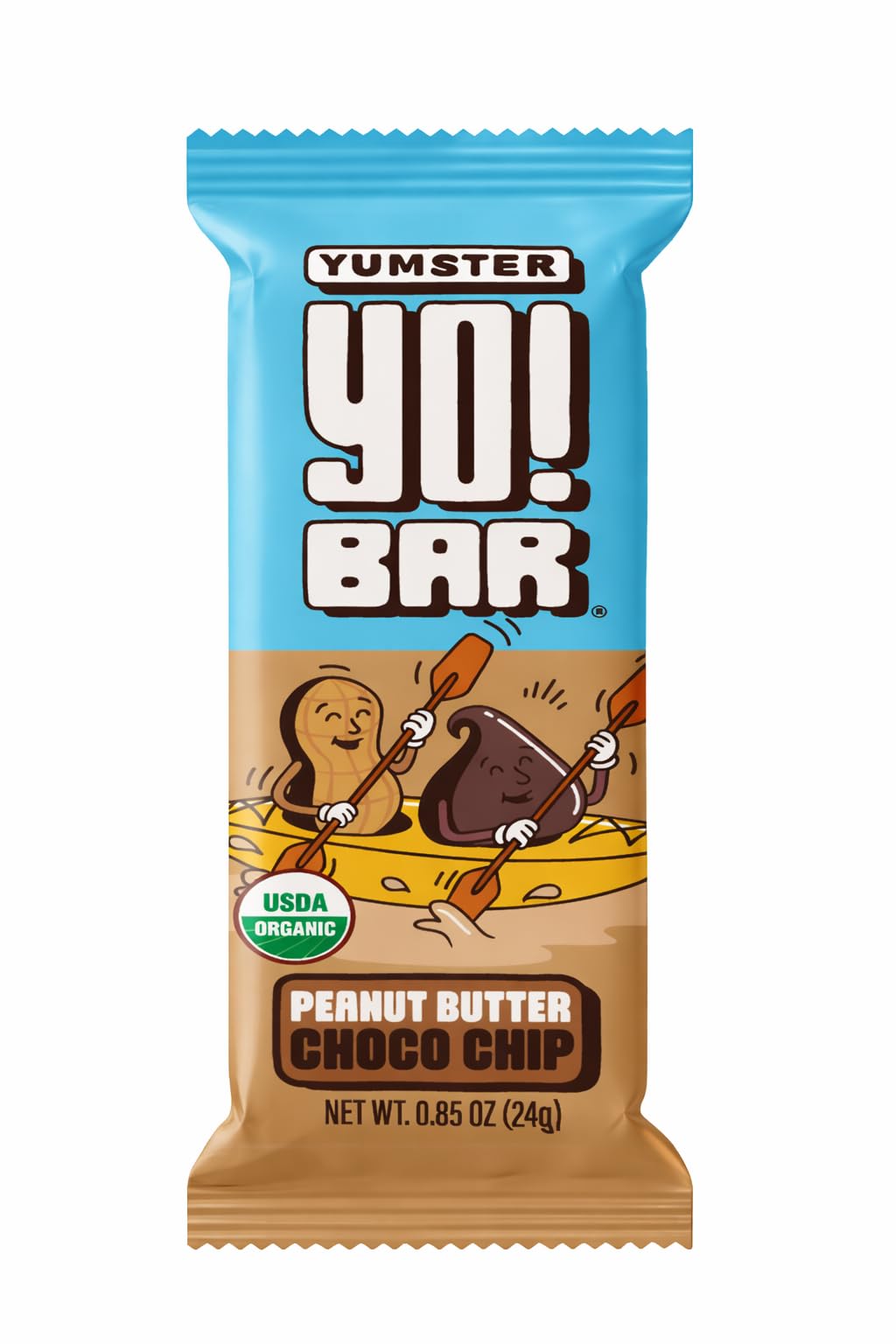 Yo! Bar by Bearded Brothers Vegan Organic Kids Bar, (25 Bars) - Gluten Free, Paleo and Whole 30 | Soy Free, Non-GMO, Low Glycemic, No Sugar Added