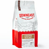 Downeast Coffee Roasters Ground Coffee - Cinnamon Hazelnut, Medium Roast, Spicy, Sweet and Nutty Flavor (GROUND COFFEE, 11oz bag)