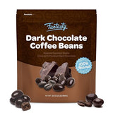 Dark Chocolate Covered Espresso Coffee Beans Candy - 2 Pound Bulk Pack