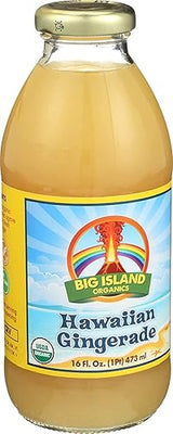 Big Island Organics Gingerade, Hawaiian (16oz (4 Pack))