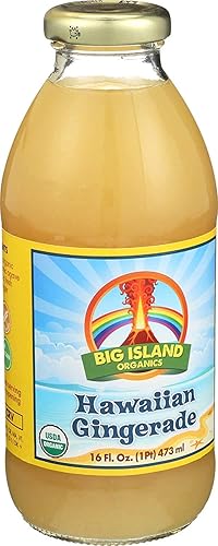 Big Island Organics Gingerade, Hawaiian (16oz (4 Pack))